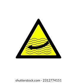 triangle yellow torrent warning symbol