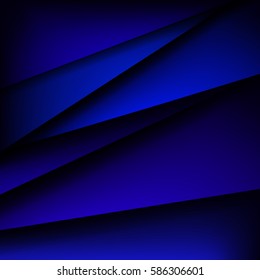 Triangles Abstract Art Background with place for your text. Vector Illustration. EPS10