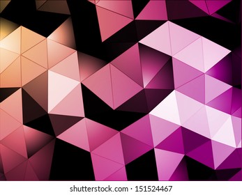 Triangles Abstract Background