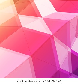 Triangles Abstract Background