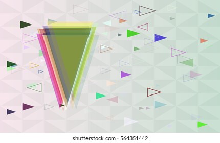triangles art elements