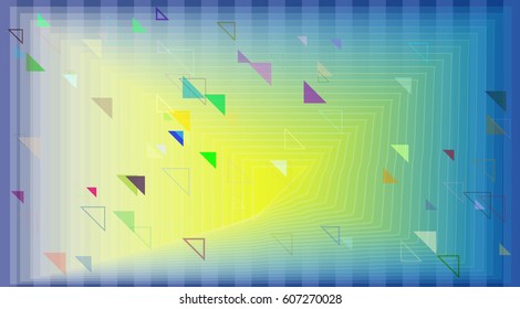 triangles art texture