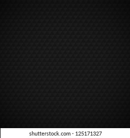 Triangles Background - Black