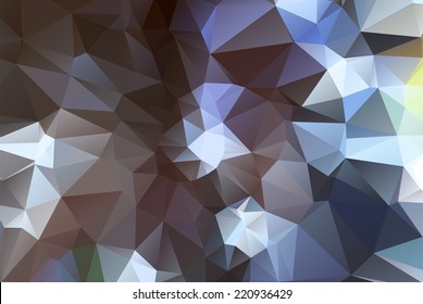 Triangles background. Low poligonal design