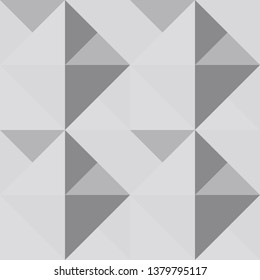 
Triangles background. Vector geometric seamless pattern in pastel retro colors and textured simple shapes.