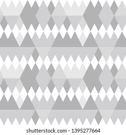 
Triangles background. Vector geometric seamless pattern in pastel retro colors and textured simple shapes.