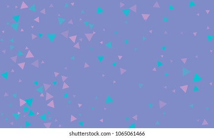 Triangles background vector. Retro pattern of geometric shapes. Colorful gradient mosaic backdrop consisting of colored triangles. Modern overlapping triangles. Modern abstract polygonal background.