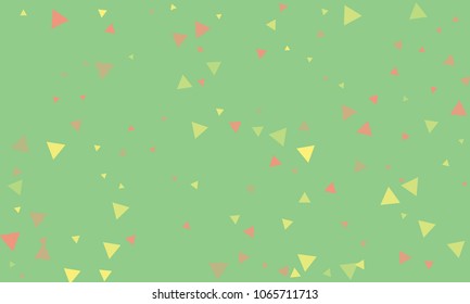Triangles background vector. Retro pattern of geometric shapes. Colorful gradient mosaic backdrop consisting of colored triangles. Modern overlapping triangles. Modern abstract polygonal background.