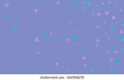 Triangles background vector. Retro pattern of geometric shapes. Colorful gradient mosaic backdrop consisting of colored triangles. Modern overlapping triangles. Modern abstract polygonal background.