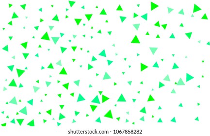 Triangles background vector. Retro pattern of geometric shapes. Colorful gradient mosaic backdrop consisting of colored triangles. Modern overlapping triangles. Modern abstract polygonal background.