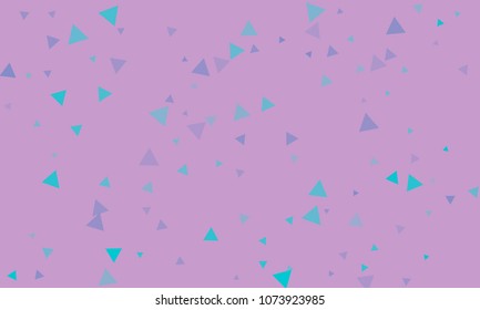 Triangles background vector. Retro pattern of geometric shapes. Colorful gradient mosaic backdrop consisting of colored triangles. Modern overlapping triangles. Modern abstract polygonal background.