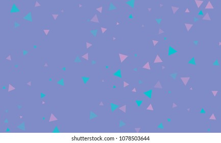 Triangles background vector. Retro pattern of geometric shapes. Colorful gradient mosaic backdrop consisting of colored triangles. Modern overlapping triangles. Modern abstract polygonal background.
