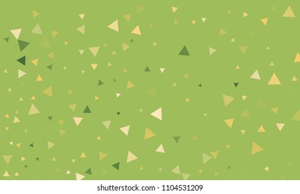 Triangles background vector. Retro pattern of geometric shapes. Colorful gradient mosaic backdrop consisting of colored triangles. Modern overlapping triangles. Modern abstract polygonal background.