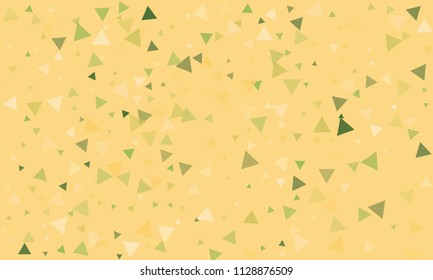 Triangles background vector. Retro pattern of geometric shapes. Colorful gradient mosaic backdrop consisting of colored triangles. Modern overlapping triangles. Modern abstract polygonal background.