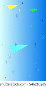triangles beside thin band, talented happening of sort
