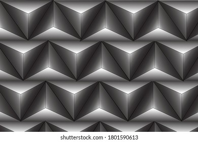 Triangles can be used to decorate the background.