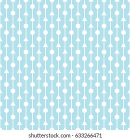 triangles and circles curtain seamless pattern vector background
