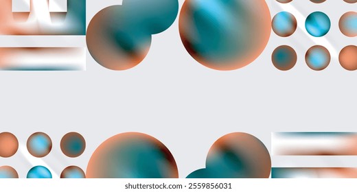 Triangles, circles, squares, rectangles design. Vector Illustration For Wallpaper, Banner, Background, Card, Book Illustration, landing page