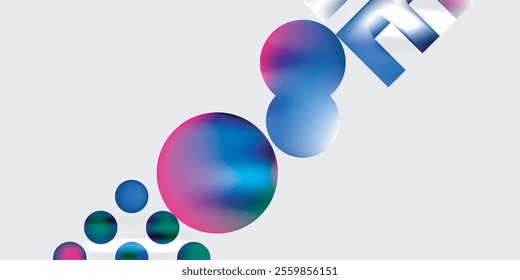 Triangles, circles, squares, rectangles design. Vector Illustration For Wallpaper, Banner, Background, Card, Book Illustration, landing page