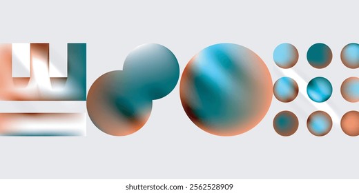 Triangles, circles, squares, rectangles design. Vector Illustration For Wallpaper, Banner, Background, Card, Book Illustration, landing page