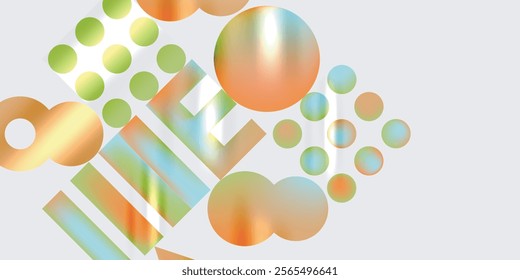 Triangles, circles, squares, rectangles design. Vector Illustration For Wallpaper, Banner, Background, Card, Book Illustration, landing page