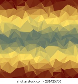 Triangles colorful geometric background