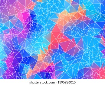 Triangles colorful texture background. Vector illustration for my design.