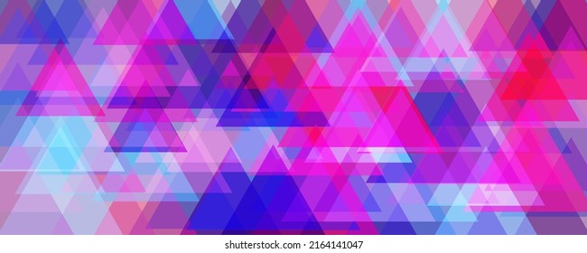 Triangles colorful texture background. Vector illustration for my design.