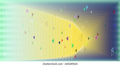 triangles design art