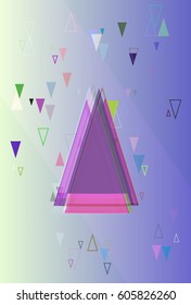 triangles design template