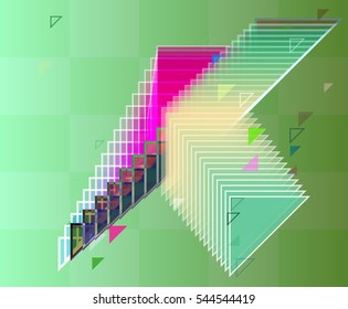 triangles and drawing between original vision