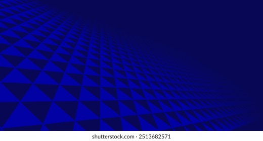 Triangles Halftone Pattern Vector Abstract Geometric Technology Background. Triangular Half Tone Texture. Minimal Style Dynamic Tech Wallpaper