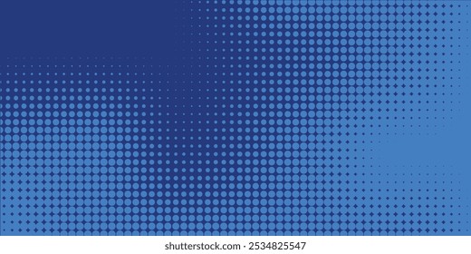 Triangles Halftone Pattern Vector Abstract Geometric Technology Background. Triangular Half Tone Texture. Minimal Style Dynamic Tech Wallpaper