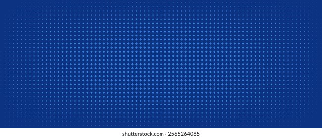 Triangles Halftone Pattern Vector Abstract Geometric Technology Background. Triangular Half Tone Texture. 