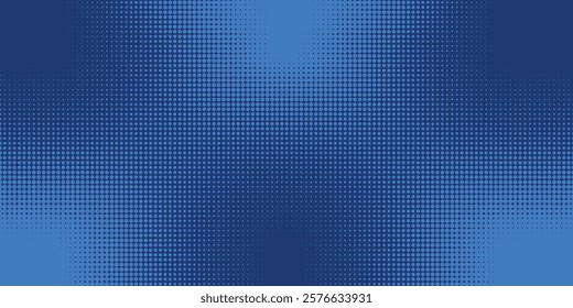 Triangles Halftone Pattern Vector Abstract Geometric Technology Background. Triangular Half Tone Texture. Minimal Style Dynamic Tech Wallpaper