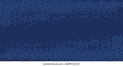 Triangles Halftone Pattern Vector Abstract Geometric Technology Background. Triangular Half Tone Texture. Minimal Style Dynamic Tech Wallpaper arts