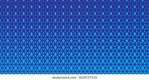 Triangles Halftone Pattern Vector Abstract Geometric Technology Background. Triangular Half Tone Texture. Minimal Style Dynamic Tech modern Wallpaper