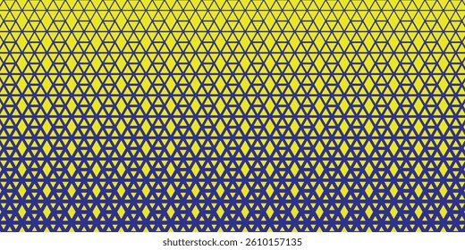 Triangles Halftone Pattern Vector Abstract Geometric Technology Background. Triangular Half Tone Texture. Minimal Style Dynamic Tech modern Wallpaper