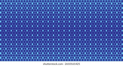Triangles Halftone Pattern Vector Abstract Geometric Technology Background. Triangular Half Tone Texture. Minimal Style Dynamic Tech modern Wallpaper