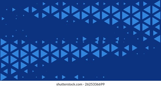 Triangles Halftone Pattern Vector Abstract Geometric Technology Background. Triangular Half Tone Texture. Minimal Style Dynamic Tech Wallpaper modern ilustration new vector eps 10