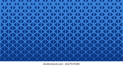 Triangles Halftone Pattern Vector Abstract Geometric Technology Background. Triangular Half Tone Texture