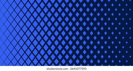 Triangles Halftone Pattern Vector Abstract Geometric Technology Background. Triangular Half Tone Texture. Minimal Style Dynamic Tech Wallpaper