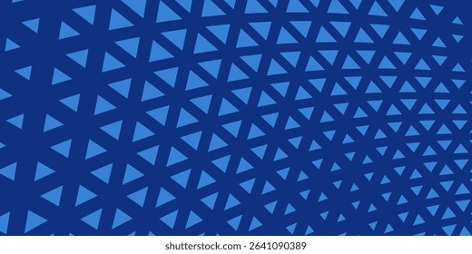 Triangles Halftone Pattern Vector Abstract Geometric Technology Background. Triangular Half Tone Texture. modern