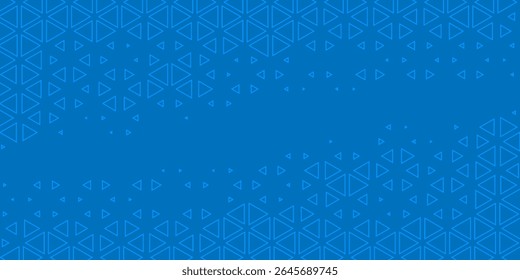 Triangles Halftone Pattern Vector Abstract Geometric Technology Background. Triangular Half Tone Texture. Minimal Style Dynamic Tech Wallpaper