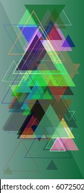 triangles icon template