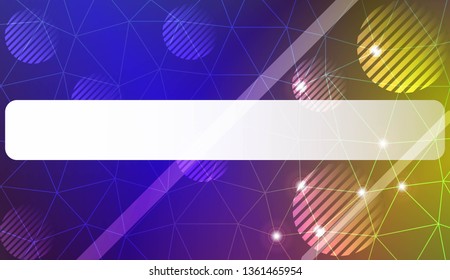 Triangles, line, circle, space for text mosaic cover. Modern design for you business, project. Vector illustration. Blurred Background, Smooth Gradient Texture Color