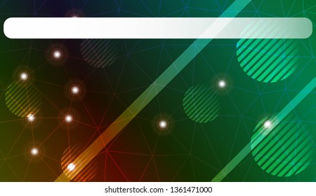 Triangles, line, circle, space for text mosaic cover. Modern design for you business, project. Vector illustration. Blurred Background, Smooth Gradient Texture Color