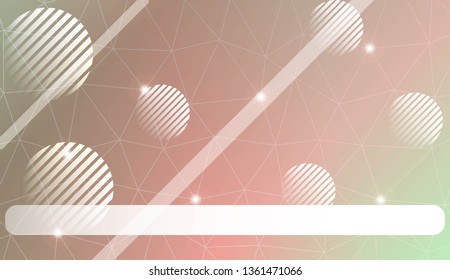 Triangles, line, circle, space for text mosaic cover. Modern design for you business, project. Vector illustration. Blurred Background, Smooth Gradient Texture Color