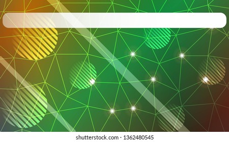 Triangles, line, circle, space for text mosaic cover. Modern design for you business, project. Vector illustration. Blurred Background, Smooth Gradient Texture Color