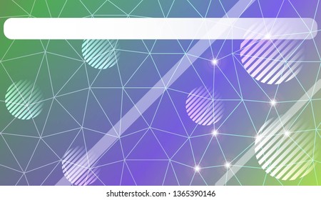 Triangles, line, circle, space for text mosaic cover. Modern design for you business, project. Vector illustration. Blurred Background, Smooth Gradient Texture Color